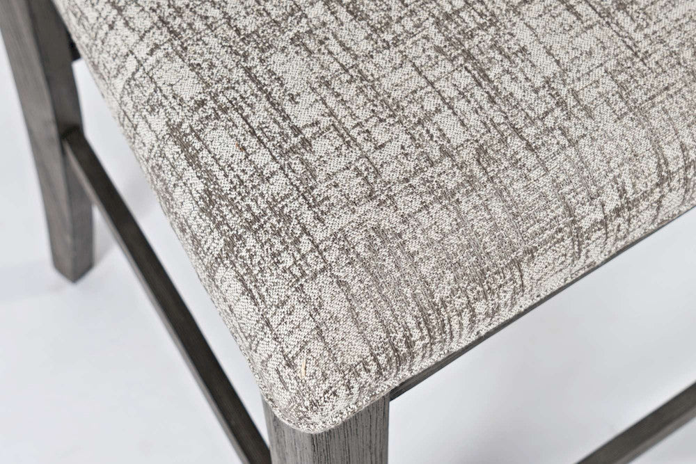 Jofran - Altamonte Ladderback Counter Stool in Brushed Grey (Set of 2) - 1855-BS420KD view 6