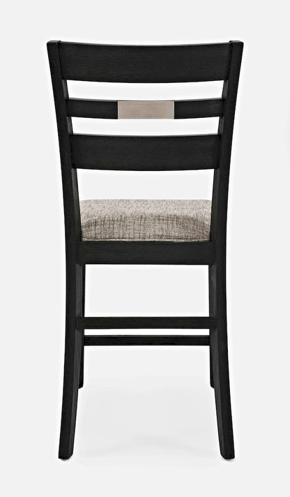 Jofran - Altamonte Ladderback Counter Stool in Dark Charcoal Grey (Set of 2) - 1851-BS420KD view 3