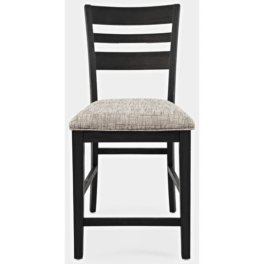 Jofran - Altamonte Ladderback Counter Stool in Dark Charcoal Grey (Set of 2) - 1851-BS420KD veiw 2
