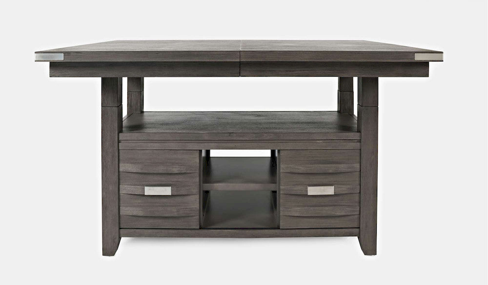 Jofran - Altamonte Rectangle Counter Height Table in Brushed Grey - 1855-72 view 1