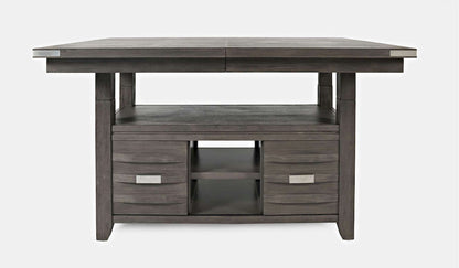 Jofran - Altamonte Rectangle Counter Height Table in Brushed Grey - 1855-72 view 1