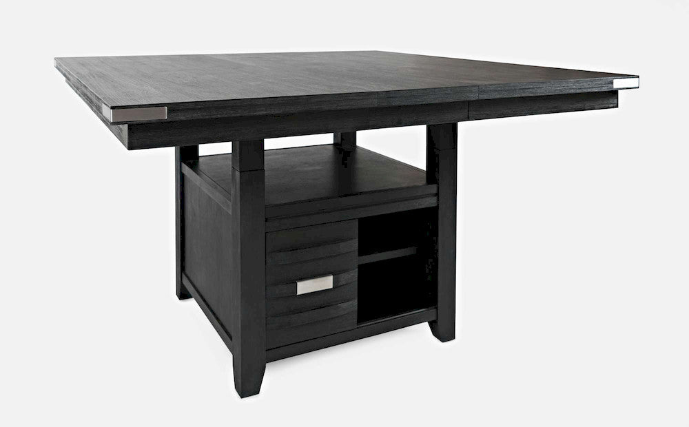 Jofran - Altamonte Square Counter Height Table in Dark Charcoal Grey - 1851-60 view 2