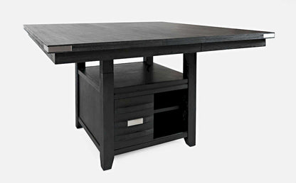 Jofran - Altamonte Square Counter Height Table in Dark Charcoal Grey - 1851-60 view 2