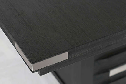 Jofran - Altamonte Square Counter Height Table in Dark Charcoal Grey - 1851-60 view 3