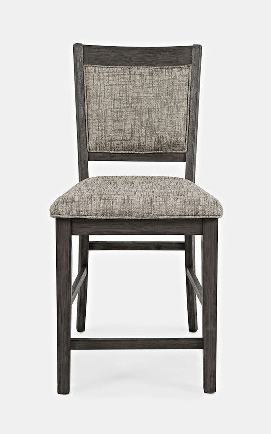 Jofran - Altamonte Upholstered Counter Stool in Brushed Grey (Set of 2) - 1855-BS520KD view 1