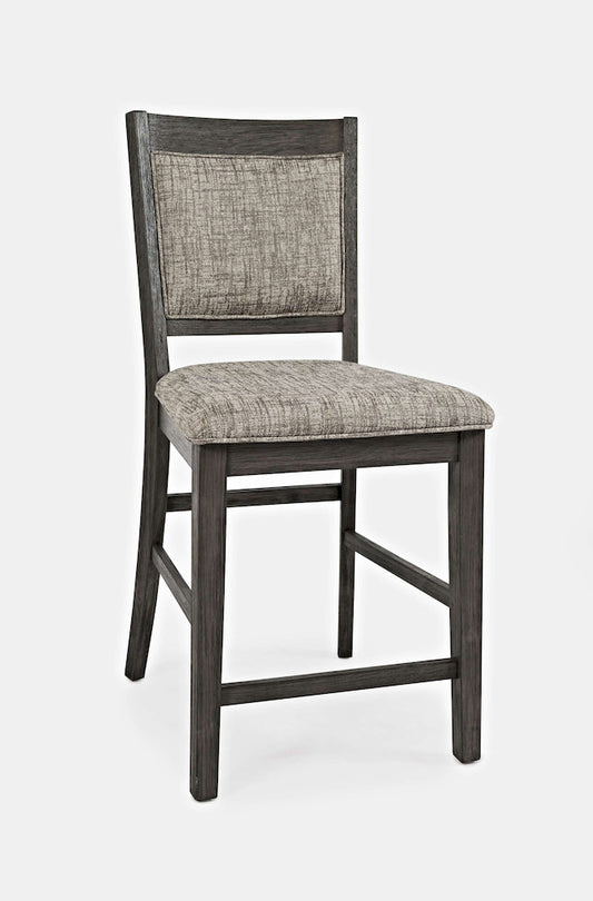 Jofran - Altamonte Upholstered Counter Stool in Brushed Grey (Set of 2) - 1855-BS520KD view 2