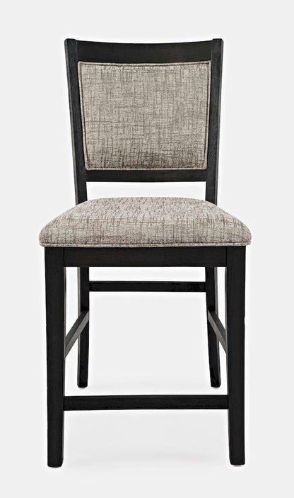 Jofran - Altamonte Upholstered Counter Stool in Dark Charcoal Grey (Set of 2) - 1851-BS520KD view 1