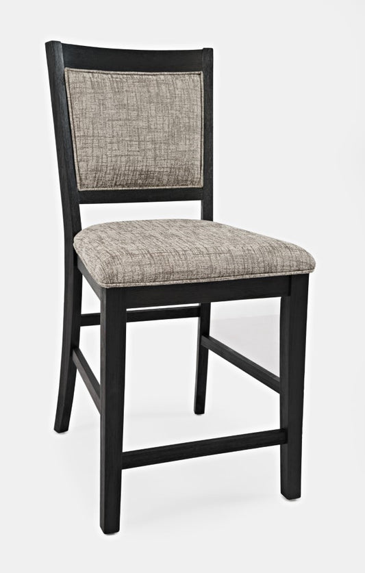 Jofran - Altamonte Upholstered Counter Stool in Dark Charcoal Grey (Set of 2) - 1851-BS520KD veiw 1