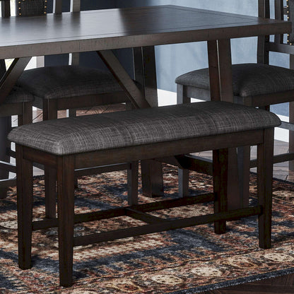 Jofran - American Rustics Upholstered Counter Bench - 1839-BS42KD view 7