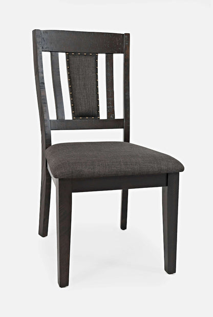 Jofran - American Rustics Upholstered Slatback Chair (Set of 2) - 1838-405KD view 2