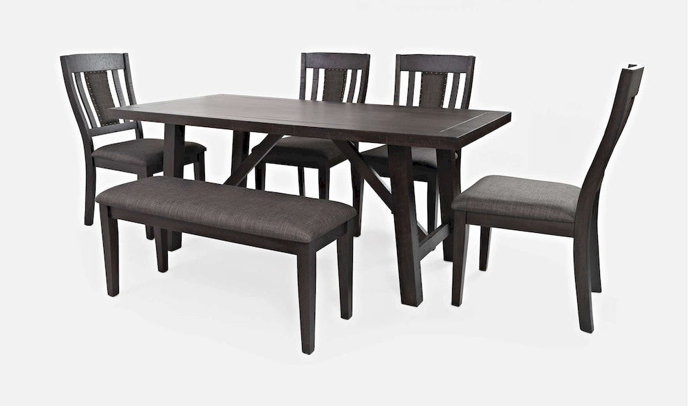 Jofran - American Rustics Upholstered Slatback Chair (Set of 2) - 1838-405KD view 5