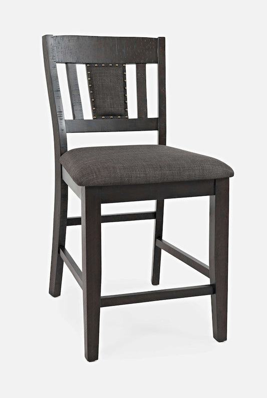 Jofran - American Rustics Upholstered Slatback Stool (Set of 2) - 1839-BS405KD view 2