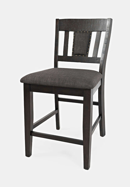 Jofran - American Rustics Upholstered Slatback Stool (Set of 2) - 1839-BS405KD view 3