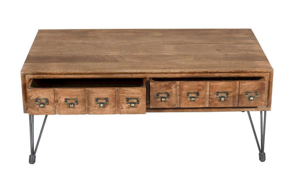 Jofran - American Vintage Coffee Table with Apothecary Drawers - 2129-1 view 6