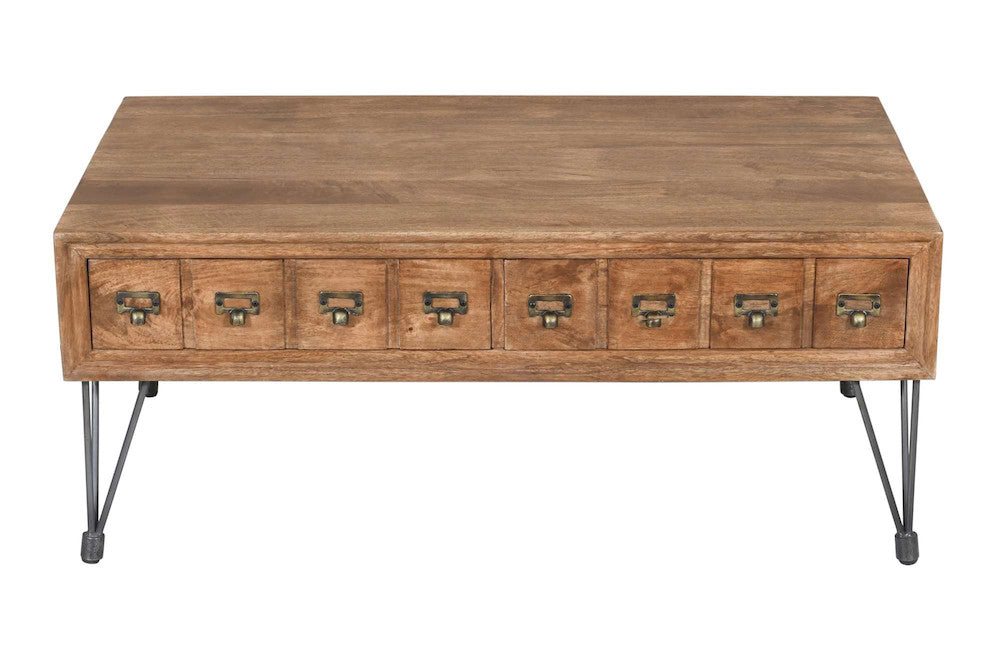 Jofran - American Vintage Coffee Table with Apothecary Drawers - 2129-1 view 7