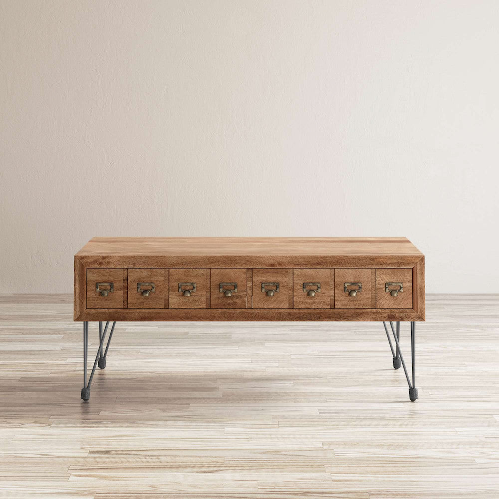 Jofran - American Vintage Coffee Table with Apothecary Drawers - 2129-1 view 8