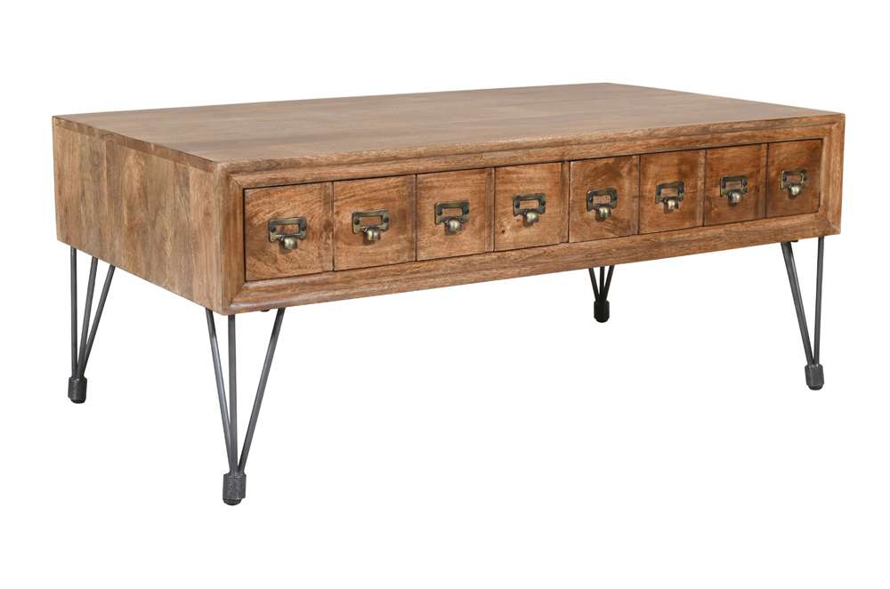 Jofran - American Vintage Coffee Table with Apothecary Drawers - 2129-1 veiw 1