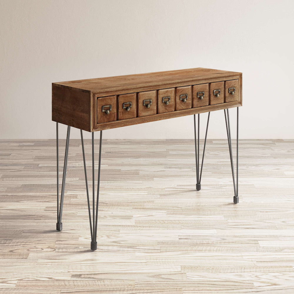 Jofran - American Vintage Sofa Table with Apothecary Drawers - 2129-4 view 2