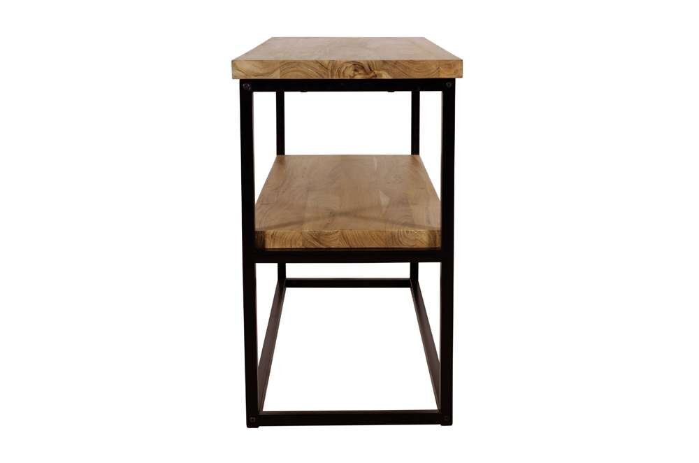 Jofran - Ames Solid Wood Modern 50in Console Sofa Table - Natural and Black - 2058-4 veiw 4