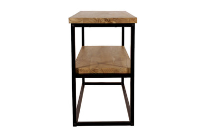 Jofran - Ames Solid Wood Modern 50in Console Sofa Table - Natural and Black - 2058-4 view 5