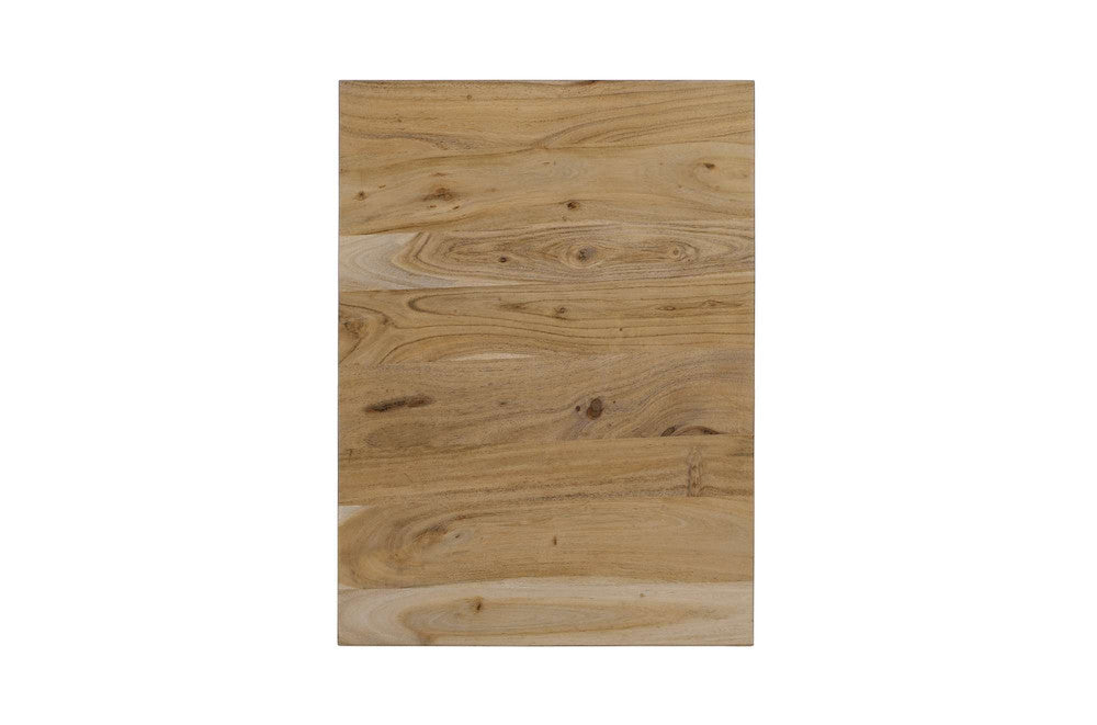 Jofran - Ames Solid Wood Modern Chairside End Table - Natural and Black - 2058-7 view 5