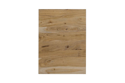 Jofran - Ames Solid Wood Modern Chairside End Table - Natural and Black - 2058-7 view 5