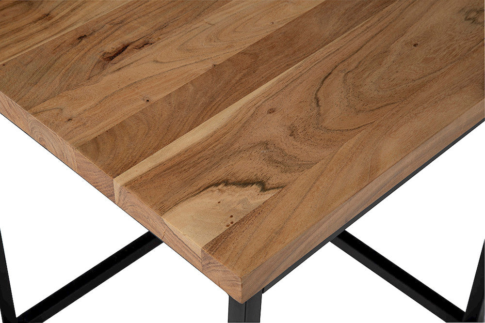 Jofran - Ames Solid Wood Modern Coffee Table - Natural and Black - 2058-1 view 3