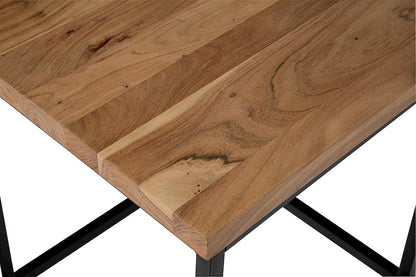 Jofran - Ames Solid Wood Modern Coffee Table - Natural and Black - 2058-1 view 3