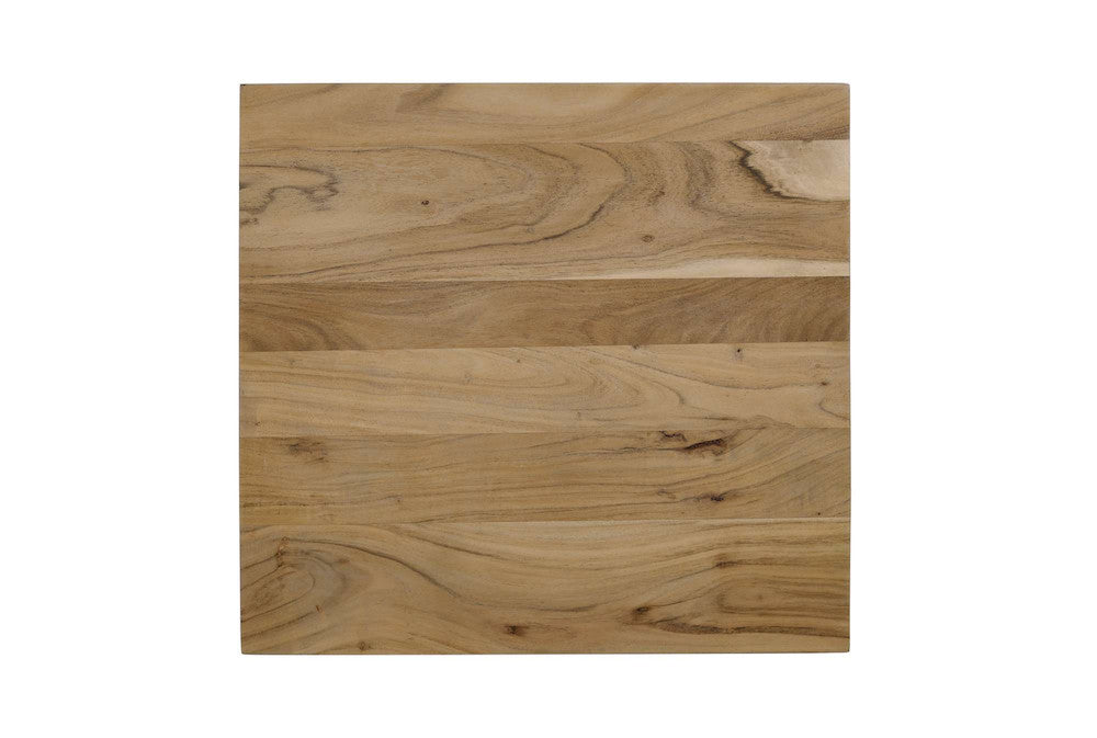 Jofran - Ames Solid Wood Modern End Table - Natural and Black - 2058-3 view 5