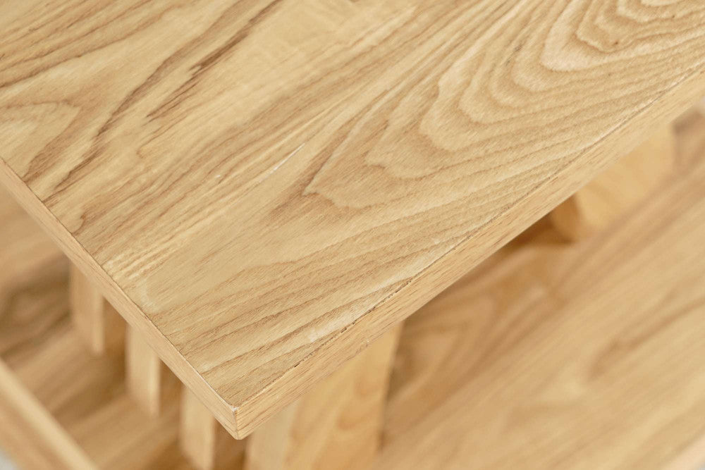Jofran - Anthology Contemporary Curved Base End Table - Natural - 2092-3 view 4