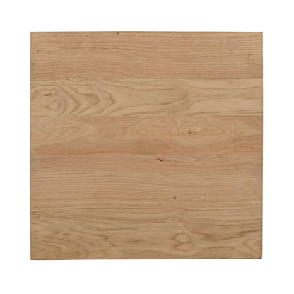 Jofran - Archimedes 20in Arched Wood Square Modern Rustic End Table in Oak - 2430-3 view 6