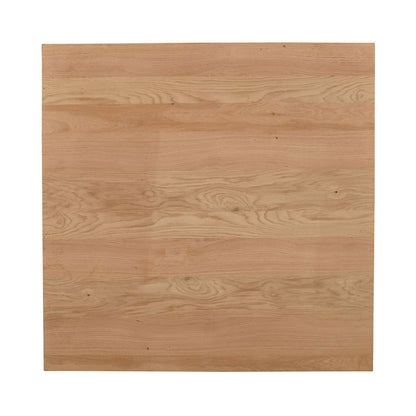 Jofran - Archimedes 40in Arched Wood Square Modern Rustic Coffee Table in Oak - 2430-2 view 6
