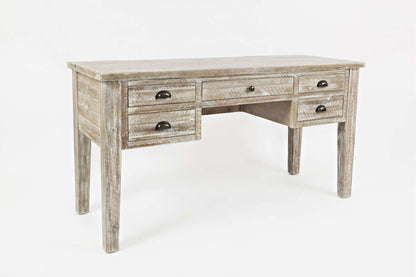 Jofran - Artisans Craft 5 in Draer Desk in ashed Grey - 1743-58 view 3