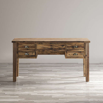 Jofran - Artisans Craft 5 in Draer Desk in Dakota Oak - 1742-58 view 6