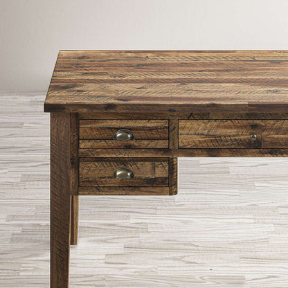 Jofran - Artisans Craft 5 in Draer Desk in Dakota Oak - 1742-58 view 9