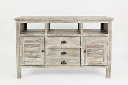 Jofran - Artisans Craft 50in Media Console in ashed Grey - 1743-50 view 1