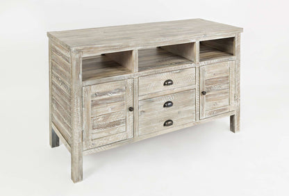 Jofran - Artisans Craft 50in Media Console in ashed Grey - 1743-50 view 2