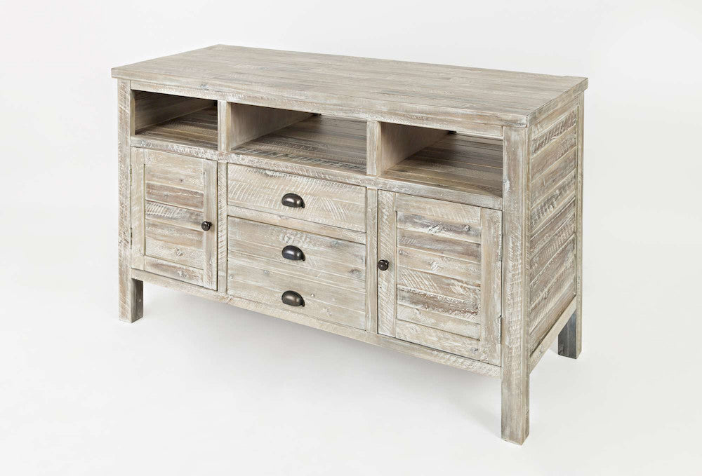 Jofran - Artisans Craft 50in Media Console in ashed Grey - 1743-50 view 3