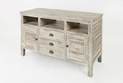 Jofran - Artisans Craft 50in Media Console in ashed Grey - 1743-50 view 3