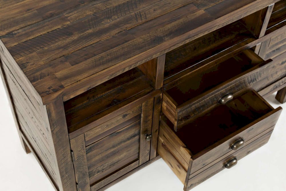 Jofran - Artisans Craft 50in Media Console in Dakota Oak - 1742-50 view 6