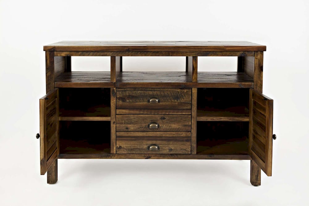Jofran - Artisans Craft 50in Media Console in Dakota Oak - 1742-50 view 8