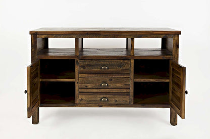 Jofran - Artisans Craft 50in Media Console in Dakota Oak - 1742-50 view 8