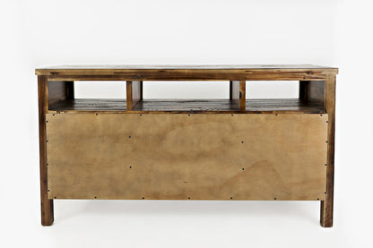 Jofran - Artisans Craft 60in Media Console in Dakota Oak - 1742-60 view 4