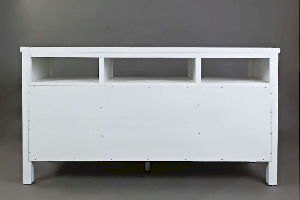Jofran - Artisans Craft 60in Media Console in weathered white - 1744-60 view 4