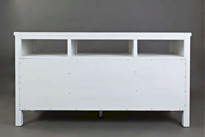 Jofran - Artisans Craft 60in Media Console in weathered white - 1744-60 view 4