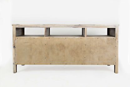 Jofran - Artisans Craft 70in Media Console in ashed Grey - 1743-70 view 4