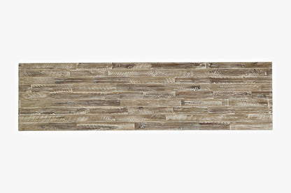 Jofran - Artisans Craft 70in Media Console in ashed Grey - 1743-70 view 9