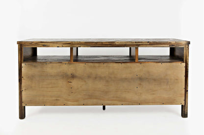 Jofran - Artisans Craft 70in Media Console in Dakota Oak - 1742-70 view 4