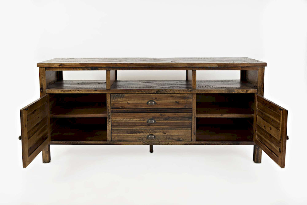 Jofran - Artisans Craft 70in Media Console in Dakota Oak - 1742-70 view 8