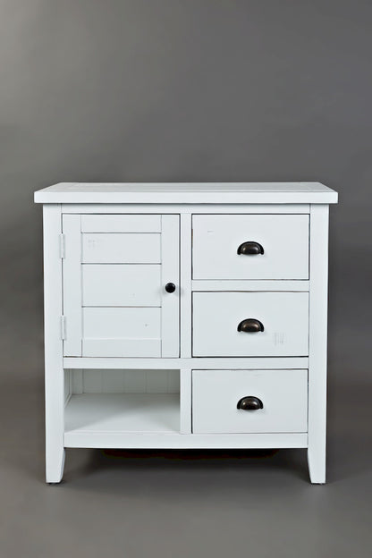Jofran - Artisans Craft Accent Chest in eathered white - 1744-32 view 1